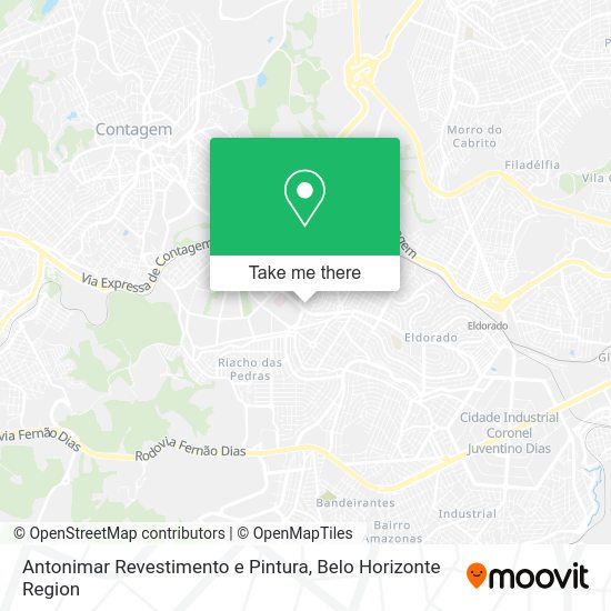 Antonimar Revestimento e Pintura map