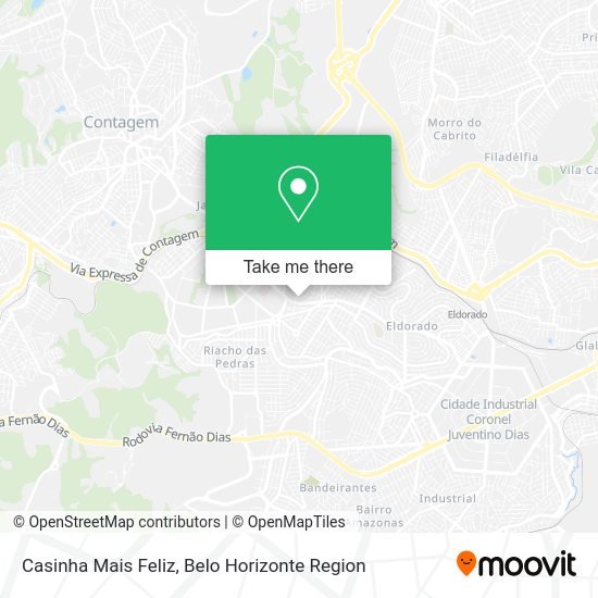 Casinha Mais Feliz map