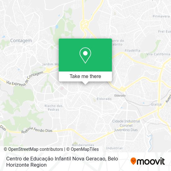 Centro de Educação Infantil Nova Geracao map