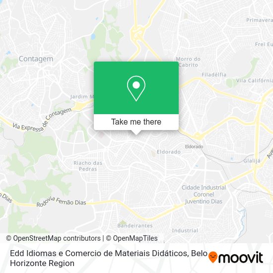 Edd Idiomas e Comercio de Materiais Didáticos map