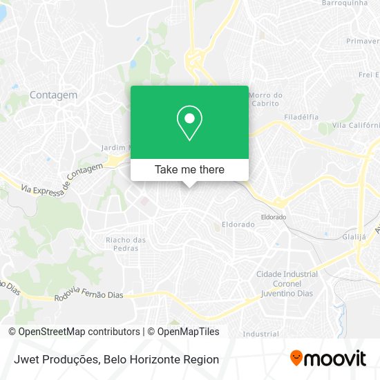 Jwet Produções map