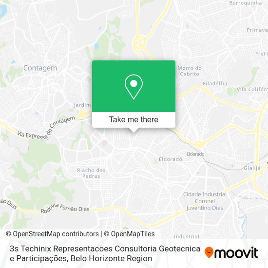 3s Techinix Representacoes Consultoria Geotecnica e Participações map
