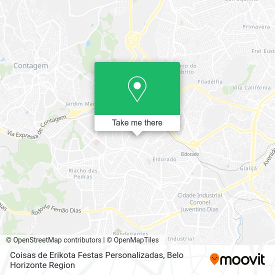 Coisas de Erikota Festas Personalizadas map