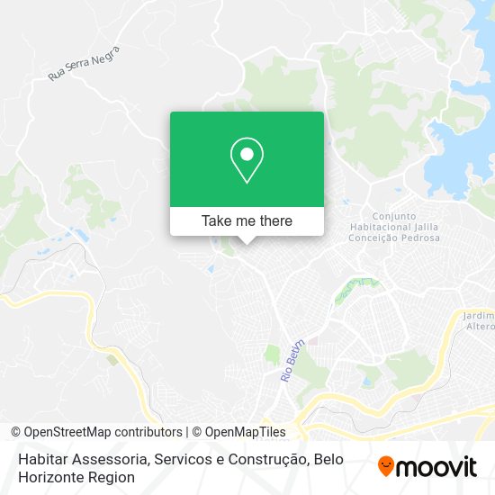 Habitar Assessoria, Servicos e Construção map