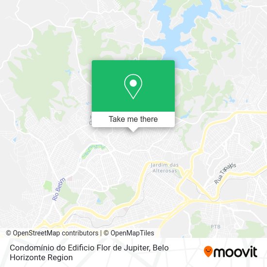 Condomínio do Edificio Flor de Jupiter map