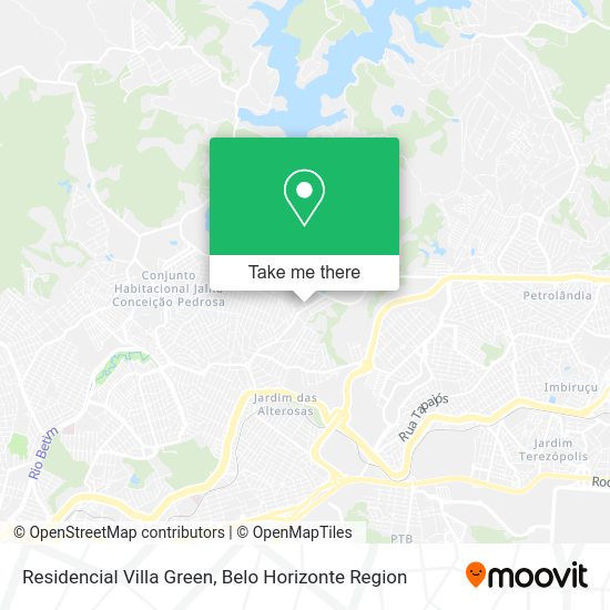 Residencial Villa Green map