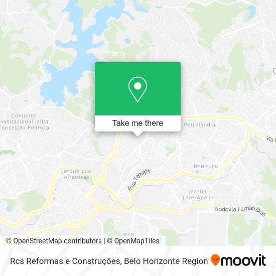 Rcs Reformas e Construções map