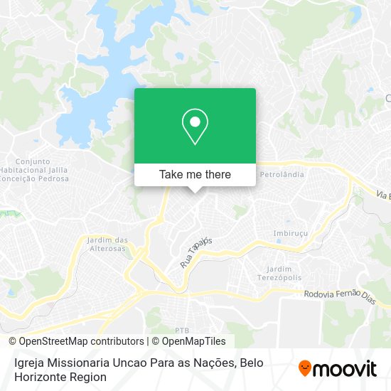 Igreja Missionaria Uncao Para as Nações map