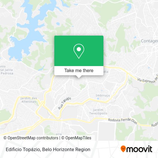 Edificio Topázio map