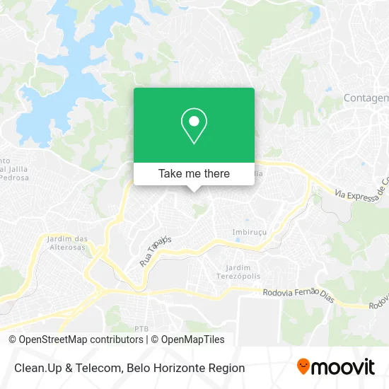 Clean.Up & Telecom map