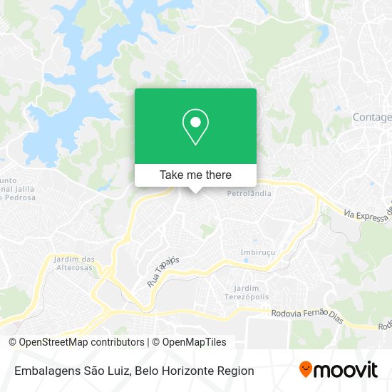 Embalagens São Luiz map