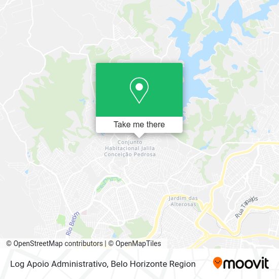 Log Apoio Administrativo map