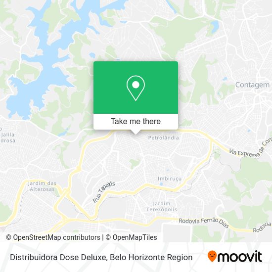 Distribuidora Dose Deluxe map