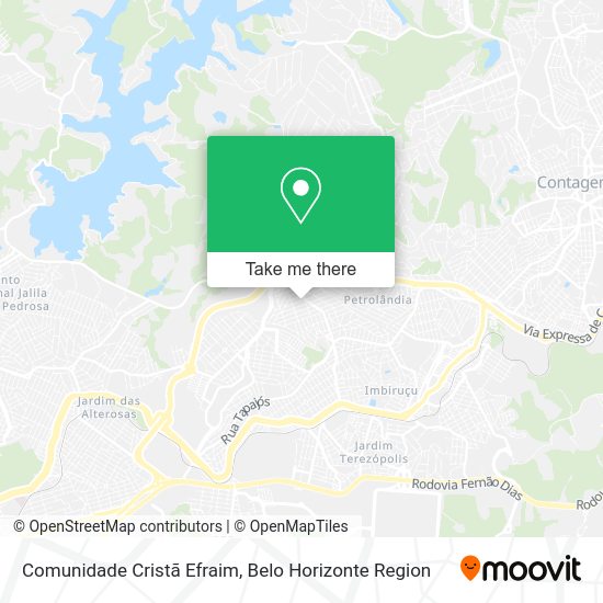 Comunidade Cristã Efraim map
