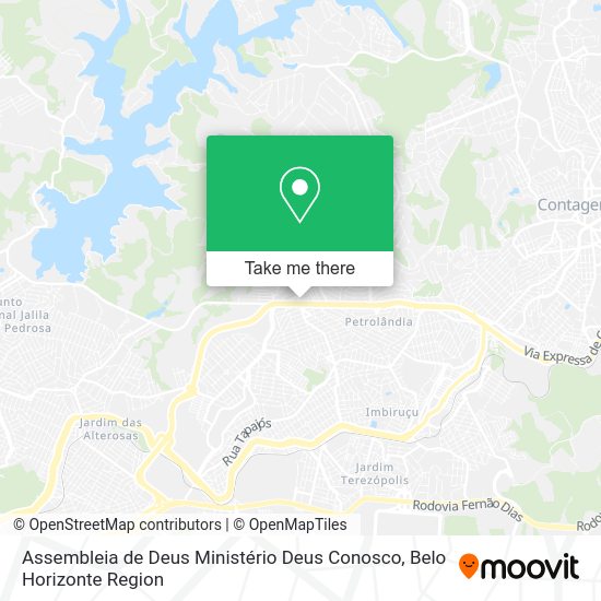 Assembleia de Deus Ministério Deus Conosco map
