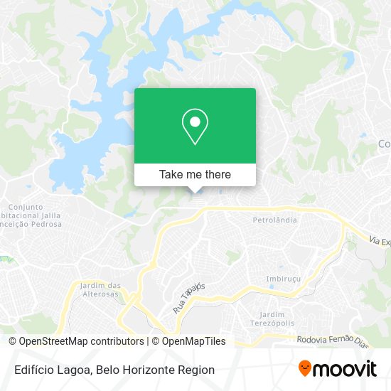 Edifício Lagoa map