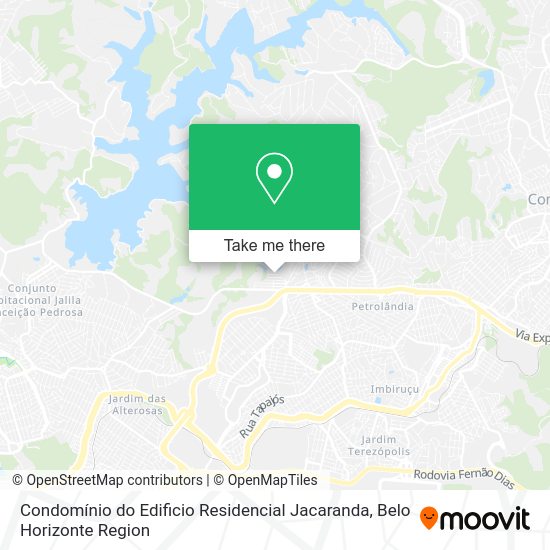 Condomínio do Edificio Residencial Jacaranda map