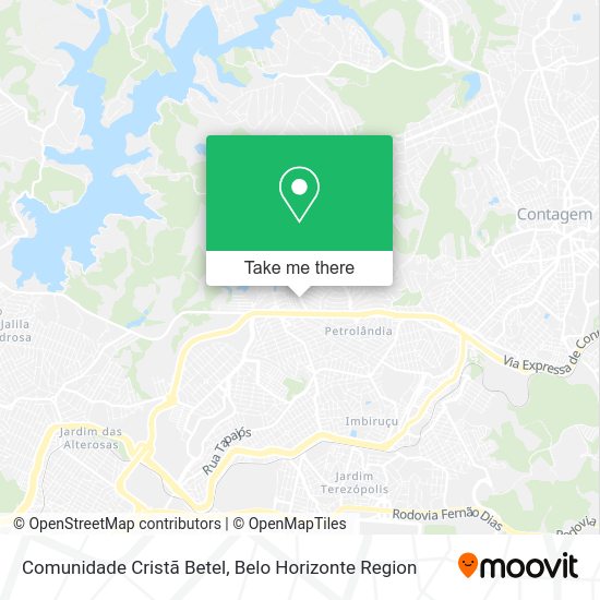 Comunidade Cristã Betel map
