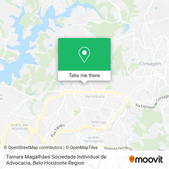 Tainara Magalhães Sociedade Individual de Advocacia map