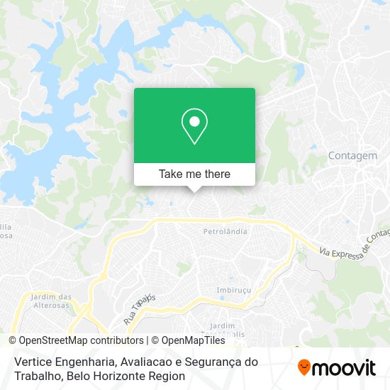Vertice Engenharia, Avaliacao e Segurança do Trabalho map