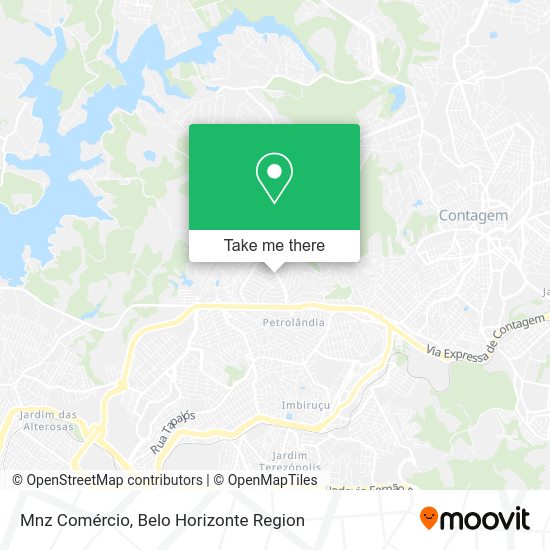 Mnz Comércio map
