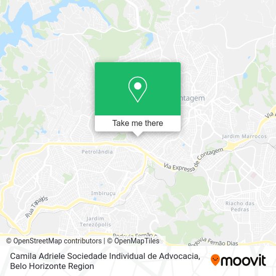 Camila Adriele Sociedade Individual de Advocacia map
