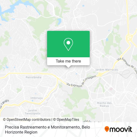 Precisa Rastreamento e Monitoramento map