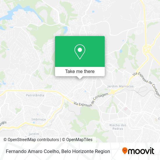 Fernando Amaro Coelho map