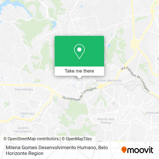 Milena Gomes Desenvolvimento Humano map