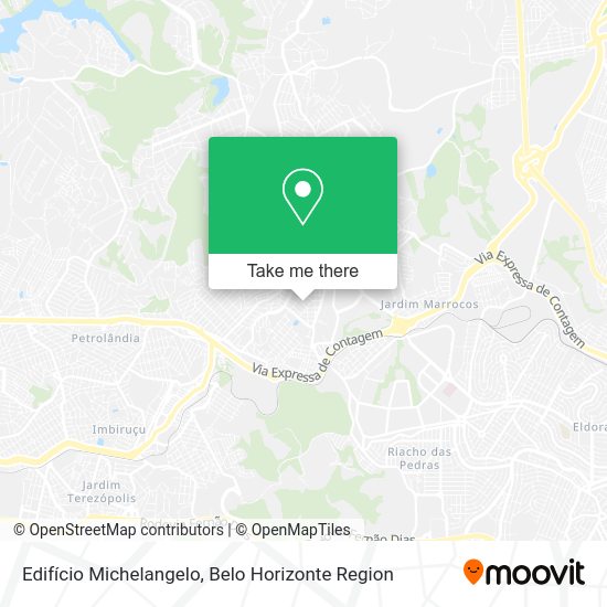 Edifício Michelangelo map