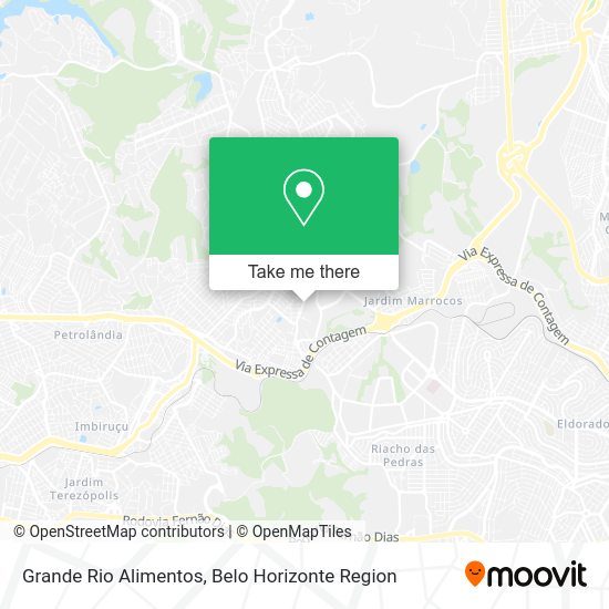Grande Rio Alimentos map
