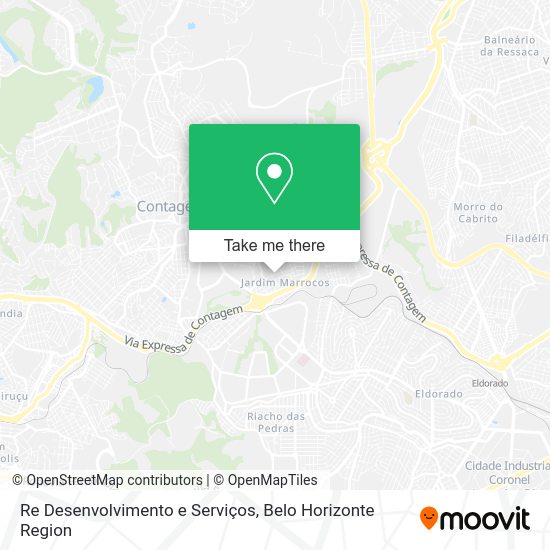 Re Desenvolvimento e Serviços map