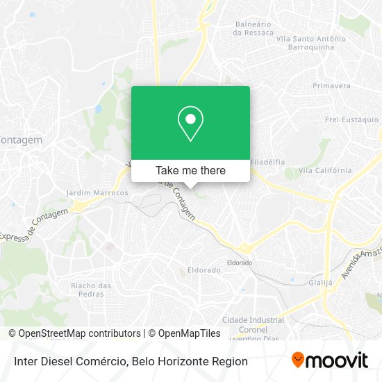 Inter Diesel Comércio map