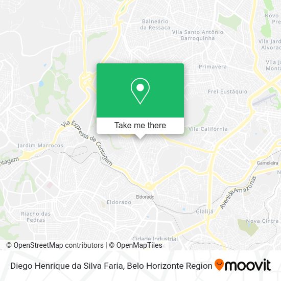 Diego Henrique da Silva Faria map