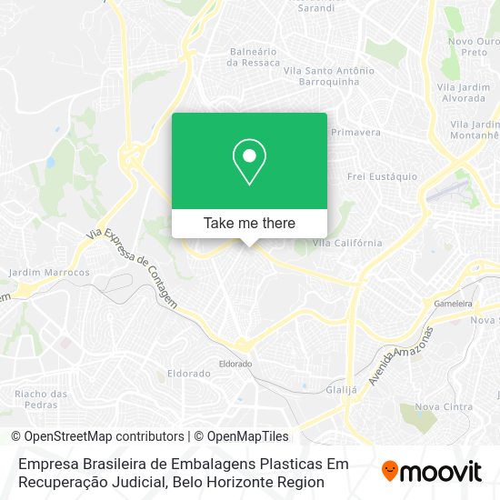 Empresa Brasileira de Embalagens Plasticas Em Recuperação Judicial map