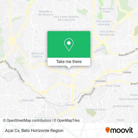 Açaí Cs map