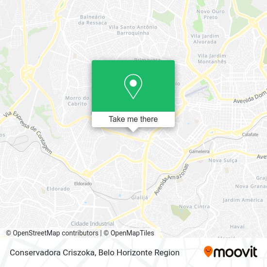 Conservadora Criszoka map