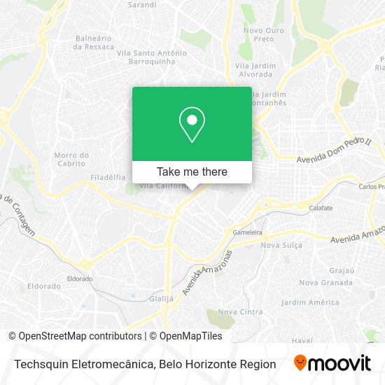 Techsquin Eletromecânica map