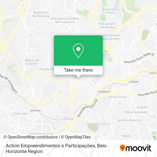 Action Empreendimentos e Participações map