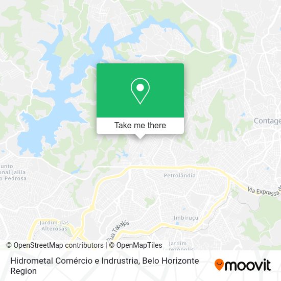Hidrometal Comércio e Indrustria map