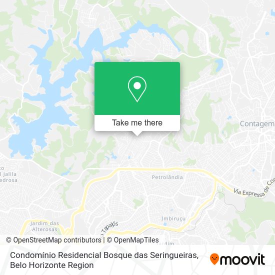Condomínio Residencial Bosque das Seringueiras map