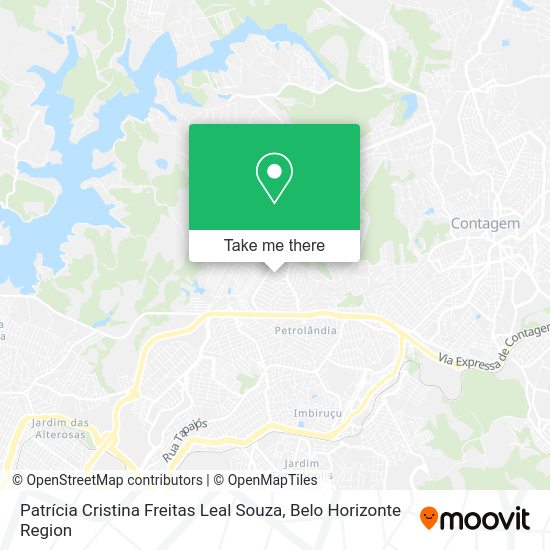 Patrícia Cristina Freitas Leal Souza map
