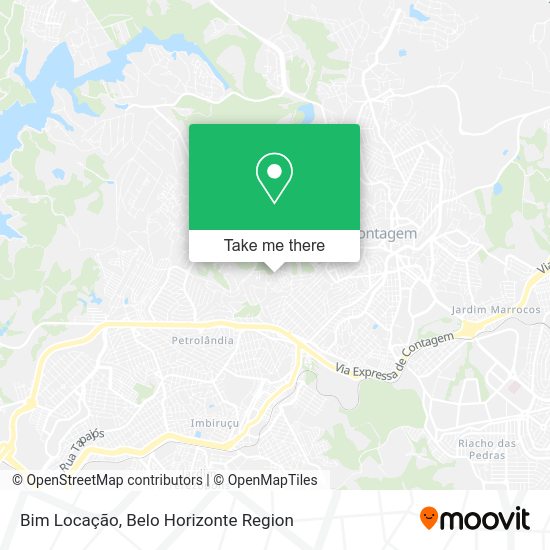 Bim Locação map