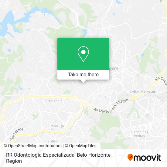 RR Odontologia Especializada map