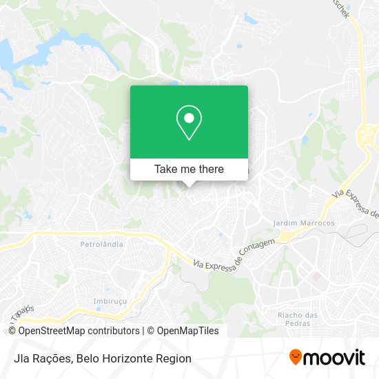 Jla Rações map