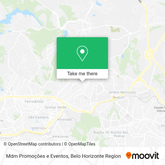 Mdm Promoções e Eventos map