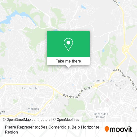 Pierre Representações Comerciais map