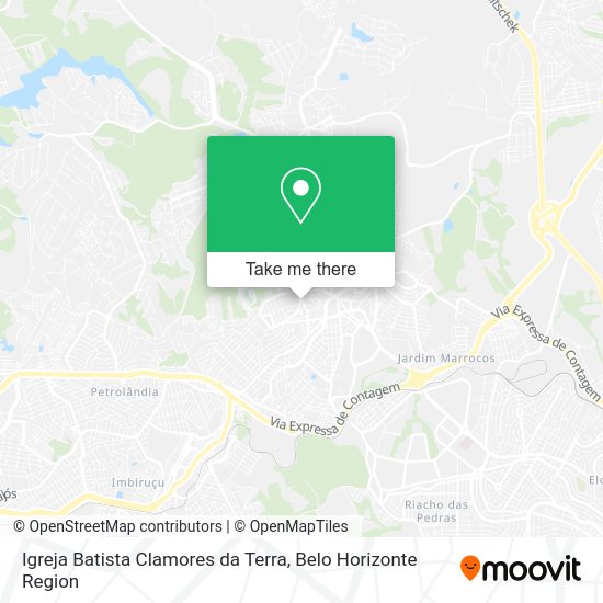 Igreja Batista Clamores da Terra map