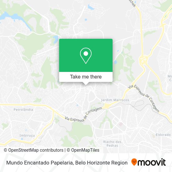 Mundo Encantado Papelaria map