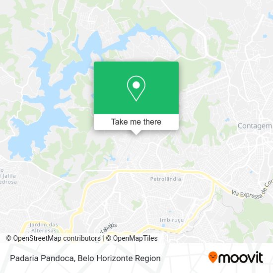 Padaria Pandoca map